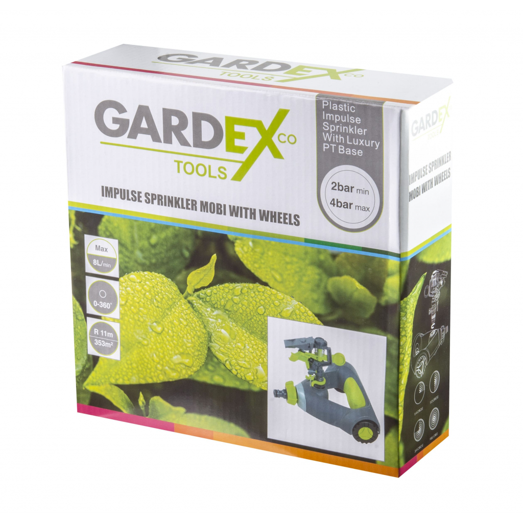 Импулсен разпръсквач, секторен ограничител Gardex MOBI (405300)