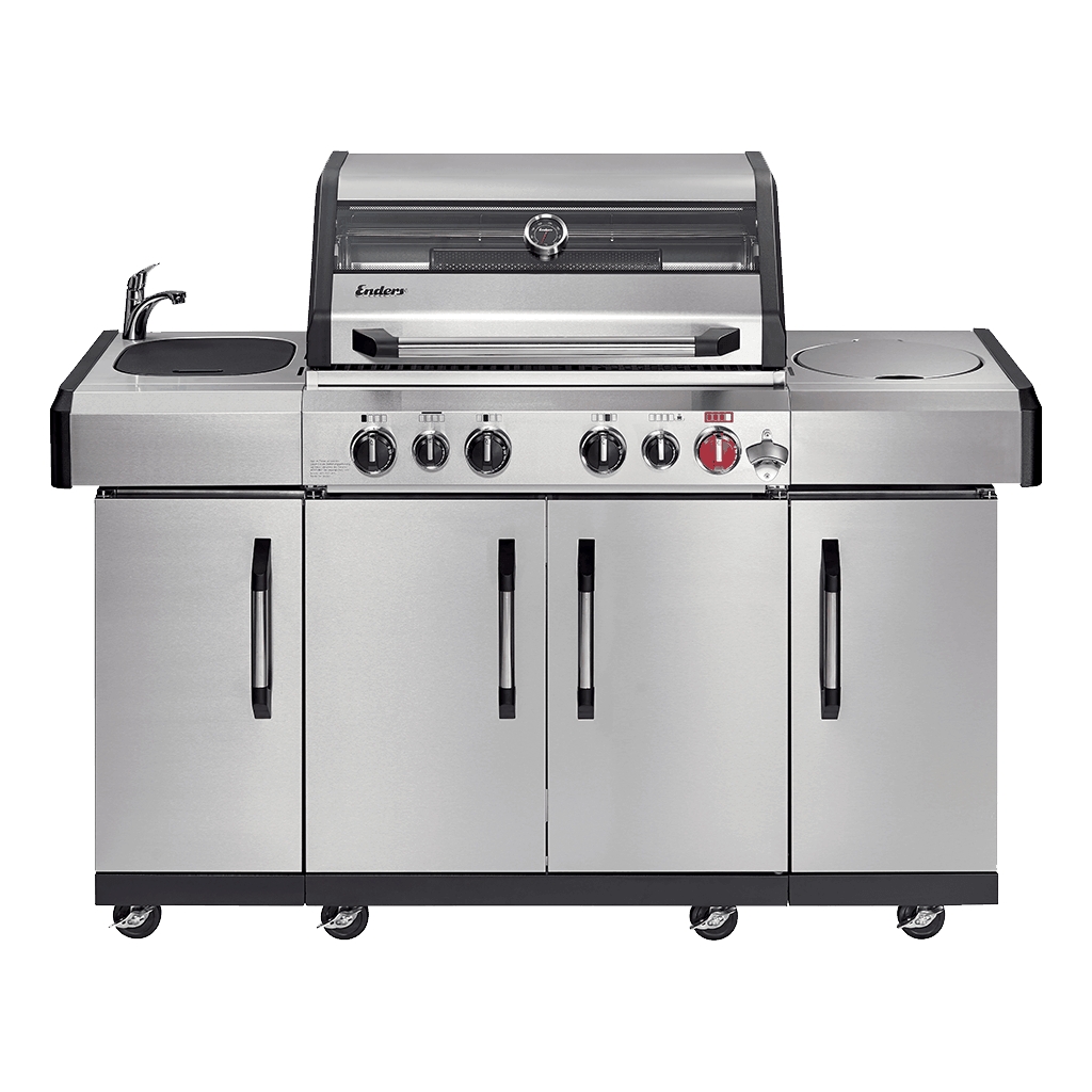 ENDERS KANSAS II PRO 4 SIK PROFI TURBO Барбекю на газ 70х45 см (8714) - от Etools.bg ENDERS KANSAS II PRO 4 SIK PROFI TURBO Барбекю на газ 70х45 см (8714)