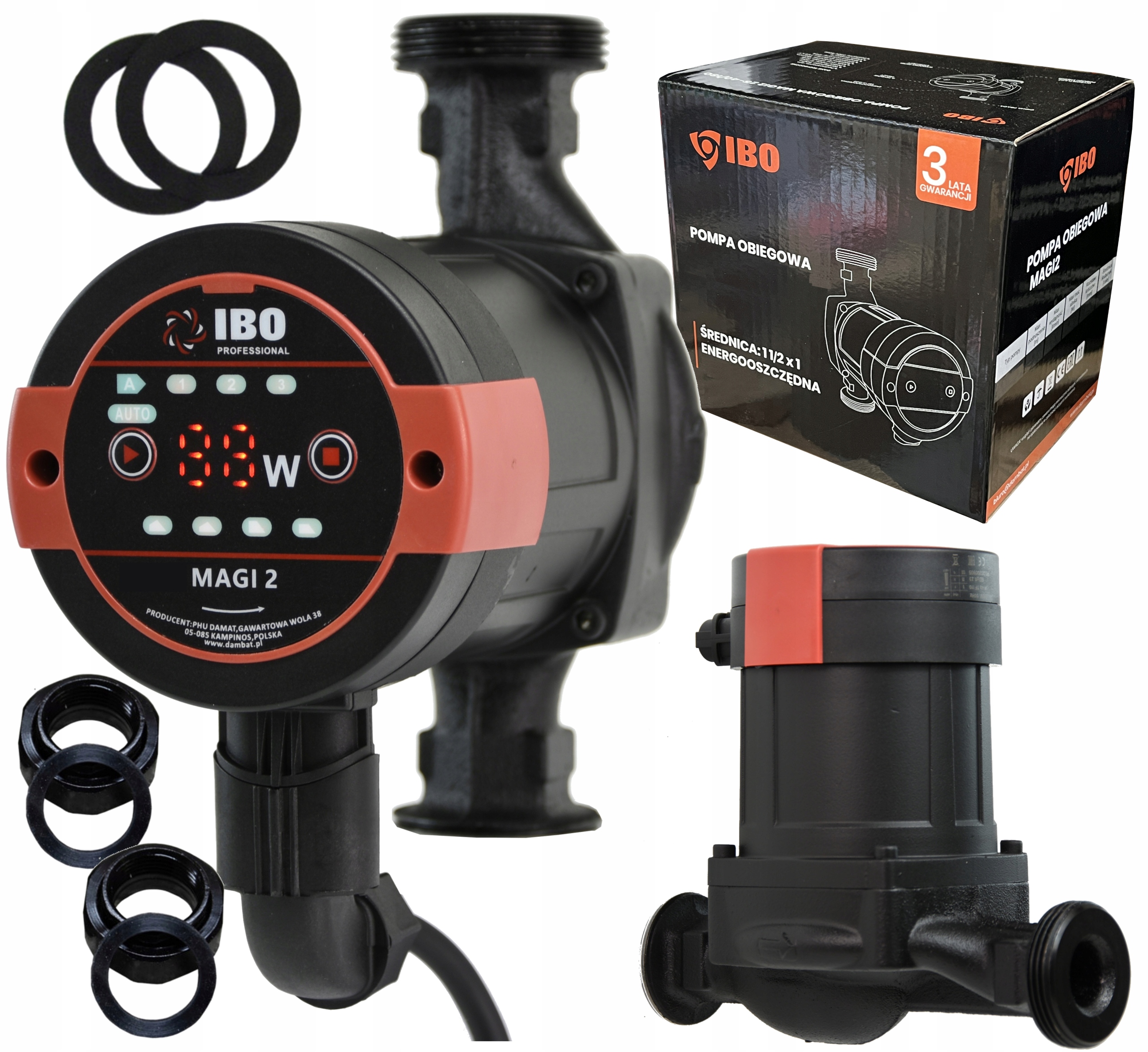 IBO MAGI 2 25-60/180 Циркулационна помпа 5-45 W 6 м 55 л/мин 180 мм - от Etools.bg IBO MAGI 2 25-60/180 Циркулационна помпа 5-45 W 6 м 55 л/мин 180 мм