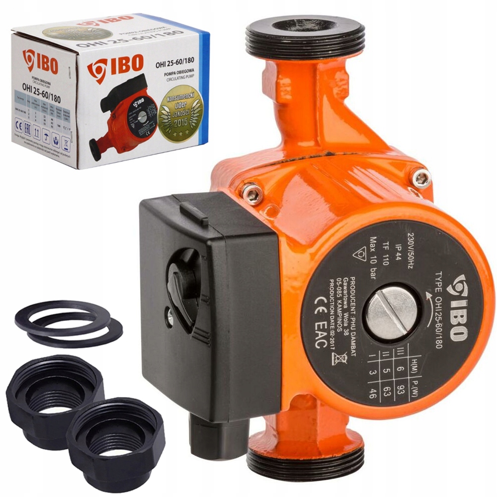 IBO OHI 25-60/180 Циркулационна помпа 1 1/2 IBO OHI 25-60/180 Циркулационна помпа 1 1/2