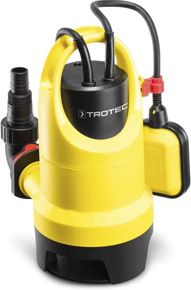 TROTEC TWP 4036 E Потопяема дренажна помпа за мръсна вода 400 W 5 м 7500 л/ч (4610000016)