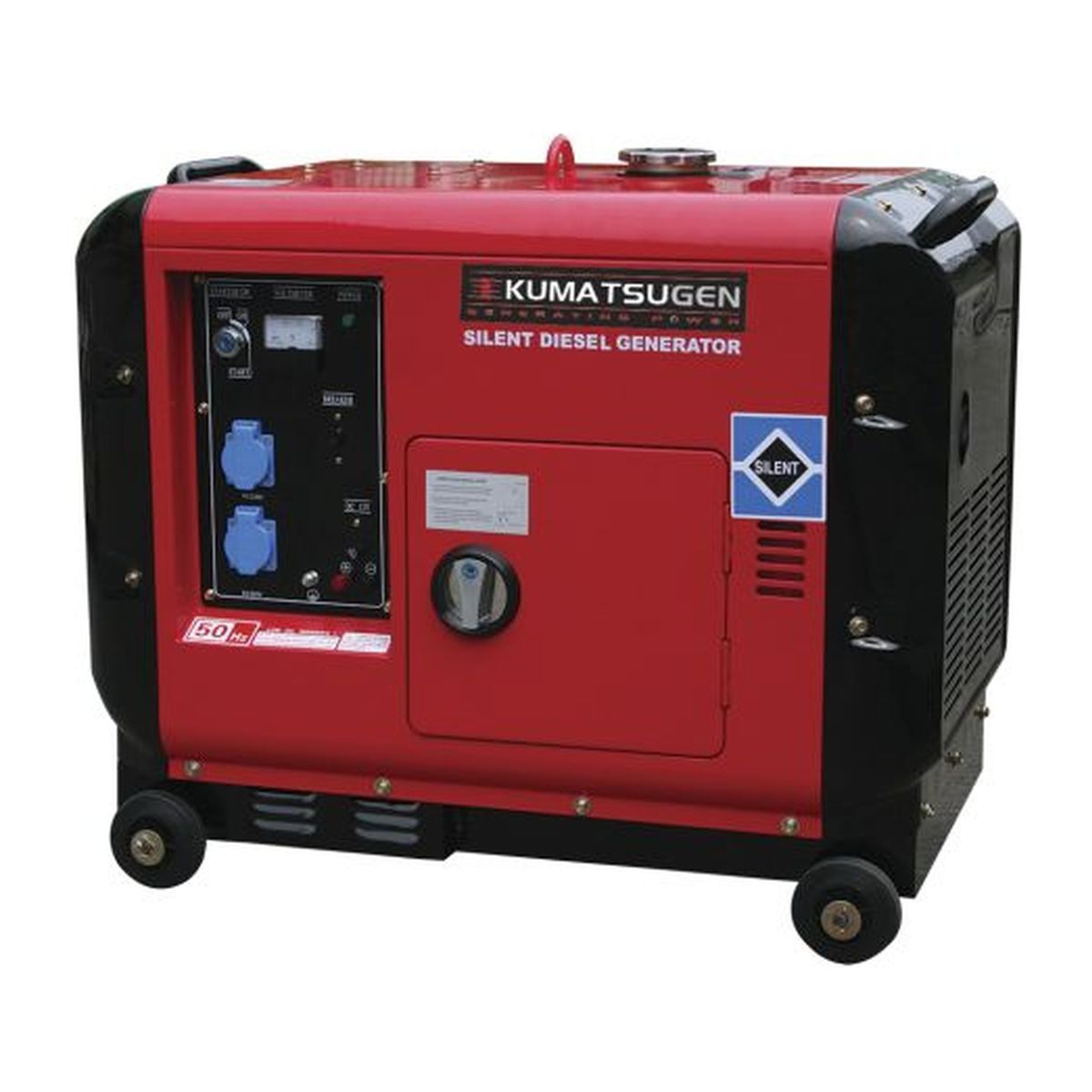 KUMATSUGEN GP8000ΜΑ Монофазен дизелов генератор 5300 W 16 л с AVR (003809)