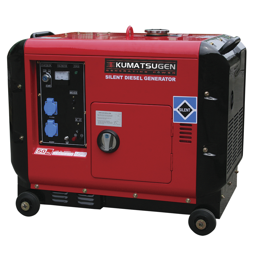 KUMATSUGEN GP8000MAT Трифазен дизелов генератор 5300 W 16 л с AVR (008347)
