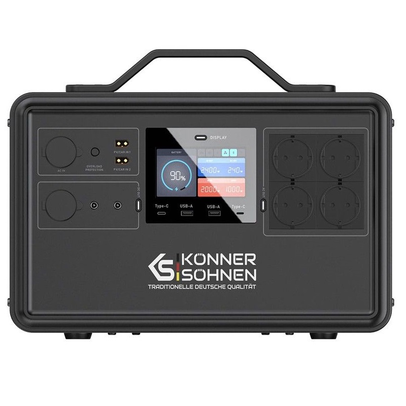 Портативна енергийна станция Konner Sohnen 2400PS