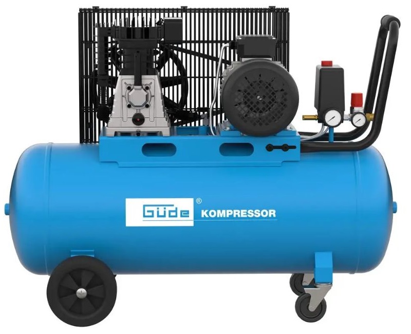 Електрически компресор Gude 580/10/100 H400V, 3000 W, 100 л, 480 л/мин (50147) - от Etools.bg Електрически компресор Gude 580/10/100 H400V, 3000 W, 100 л, 480 л/мин (50147)