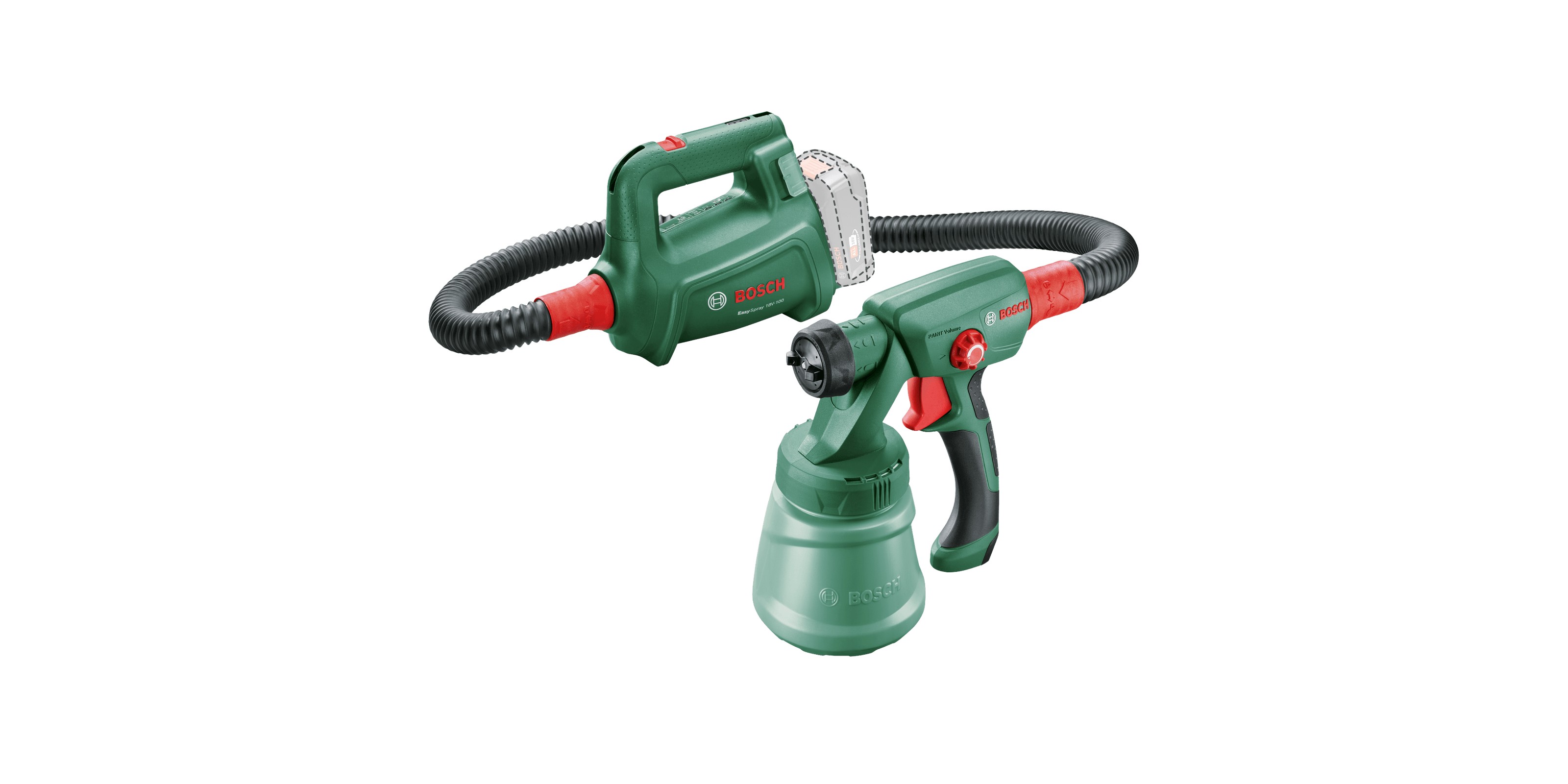 BOSCH Easy Spray 18V-100 Акумулаторен пистолет за пулверизиране 18 V 0-100 мл/мин (0603208000)