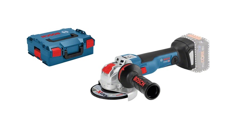 BOSCH GWX 18V-10 C Professional Акумулаторен ъглошлайф с X-LOCK без батерии и зарядно устройство 18 V ф125 мм (06017B0200)