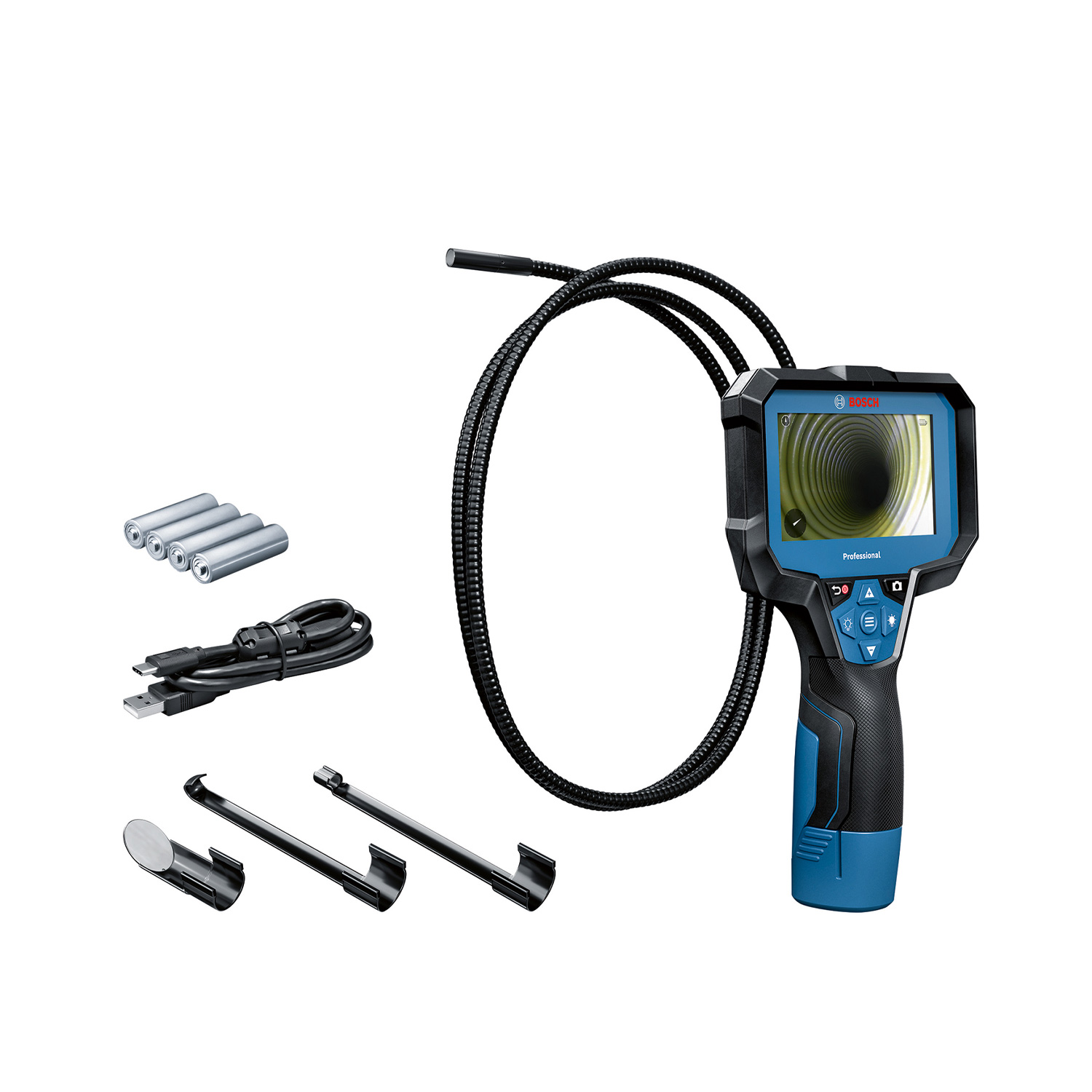 BOSCH GIC 12V-4-23 C Professional Акумулаторна инспекционна камера 12 V 1.5 V 150 см (0601241500) - от Etools.bg BOSCH GIC 12V-4-23 C Professional Акумулаторна инспекционна камера 12 V 1.5 V 150 см (0601241500)