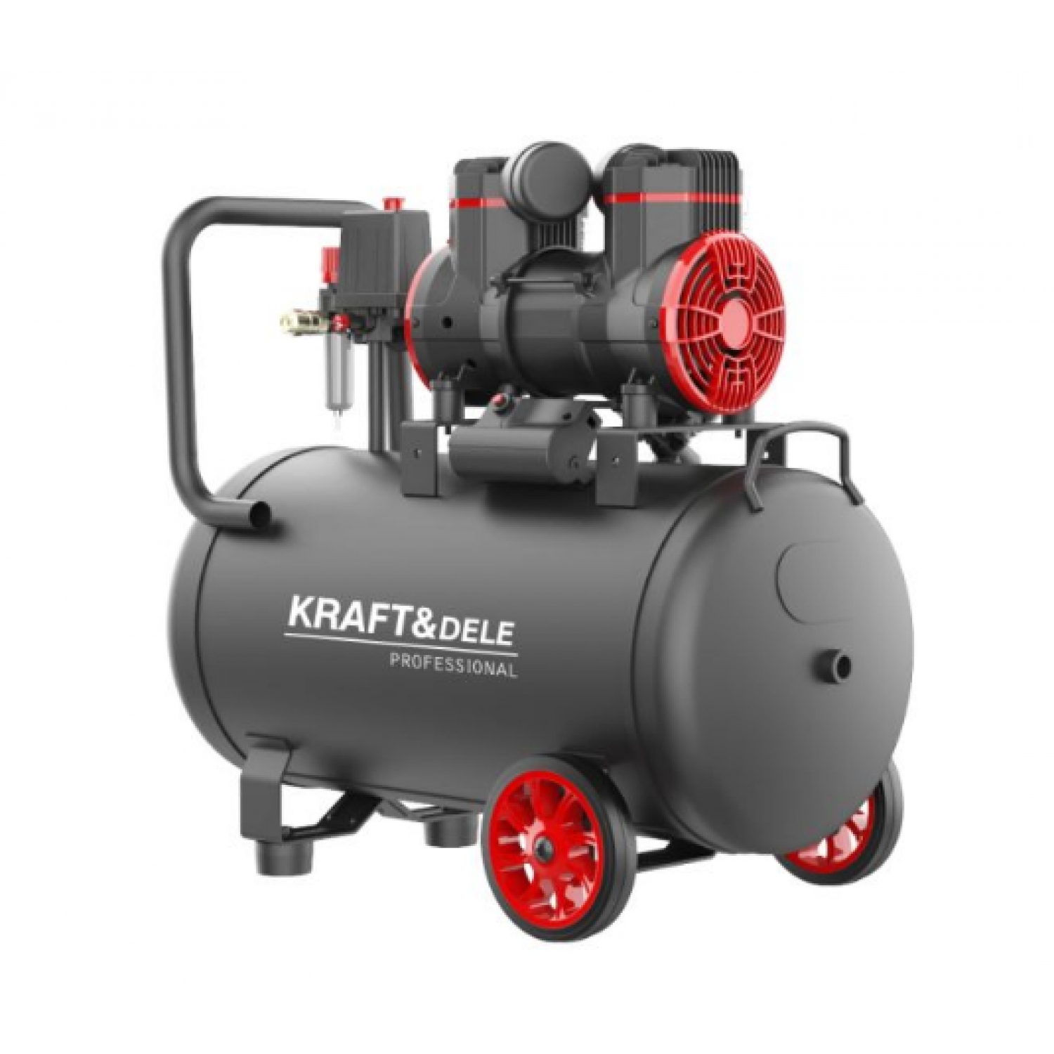 KRAFT&DELE KD1391 Безмаслен компресор 1500 W 50 л