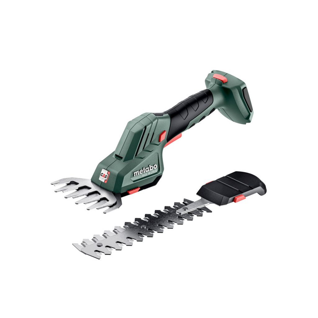 Акумулаторна ножица за трева и храсти Metabo SGS 18 Q Solo, 18 V, 115 мм, без батерии и зарядно устройство - от Etools.bg Акумулаторна ножица за трева и храсти Metabo SGS 18 Q Solo, 18 V, 115 мм, без батерии и зарядно устройство