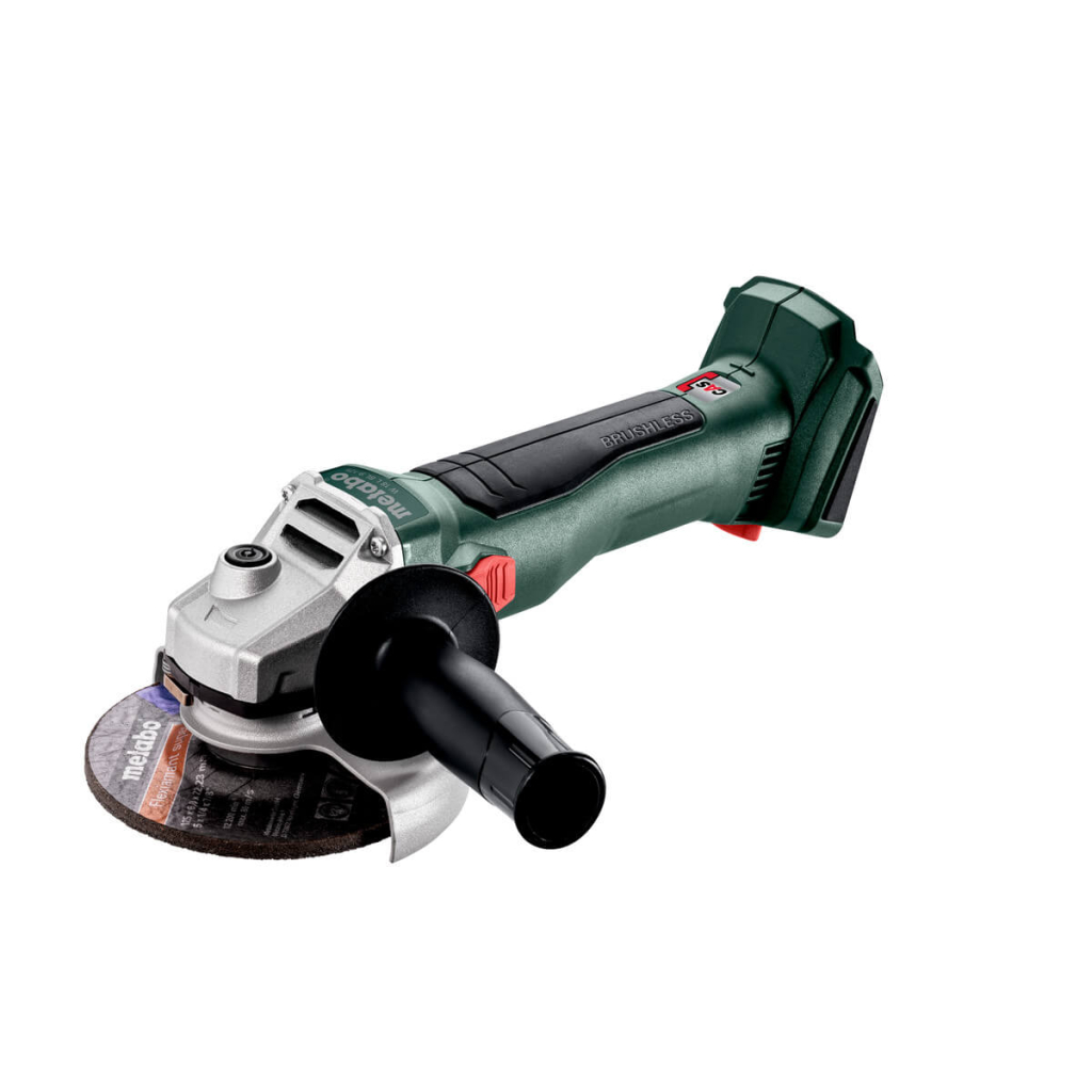 Акумулаторен ъглошлайф Metabo W18 L BL 9-125 Solo, 18 V, 125 мм, без батерии и зарядно устройство - от Etools.bg Акумулаторен ъглошлайф Metabo W18 L BL 9-125 Solo, 18 V, 125 мм, без батерии и зарядно устройство