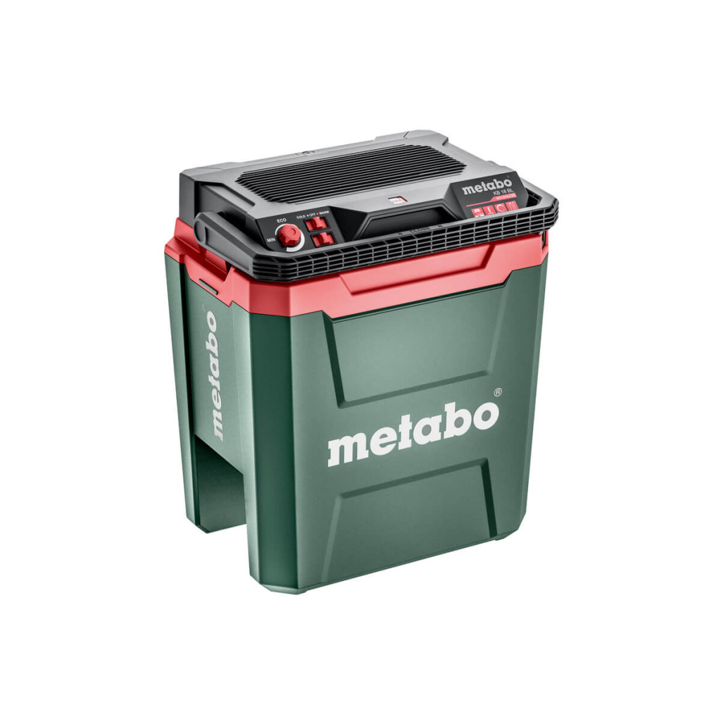 Акумулаторна хладилна чанта Metabo KB 18 BL Solo, 12 V, 18 V, 230 W, без батерии и зарядно устройство - от Etools.bg Акумулаторна хладилна чанта Metabo KB 18 BL Solo, 12 V, 18 V, 230 W, без батерии и зарядно устройство