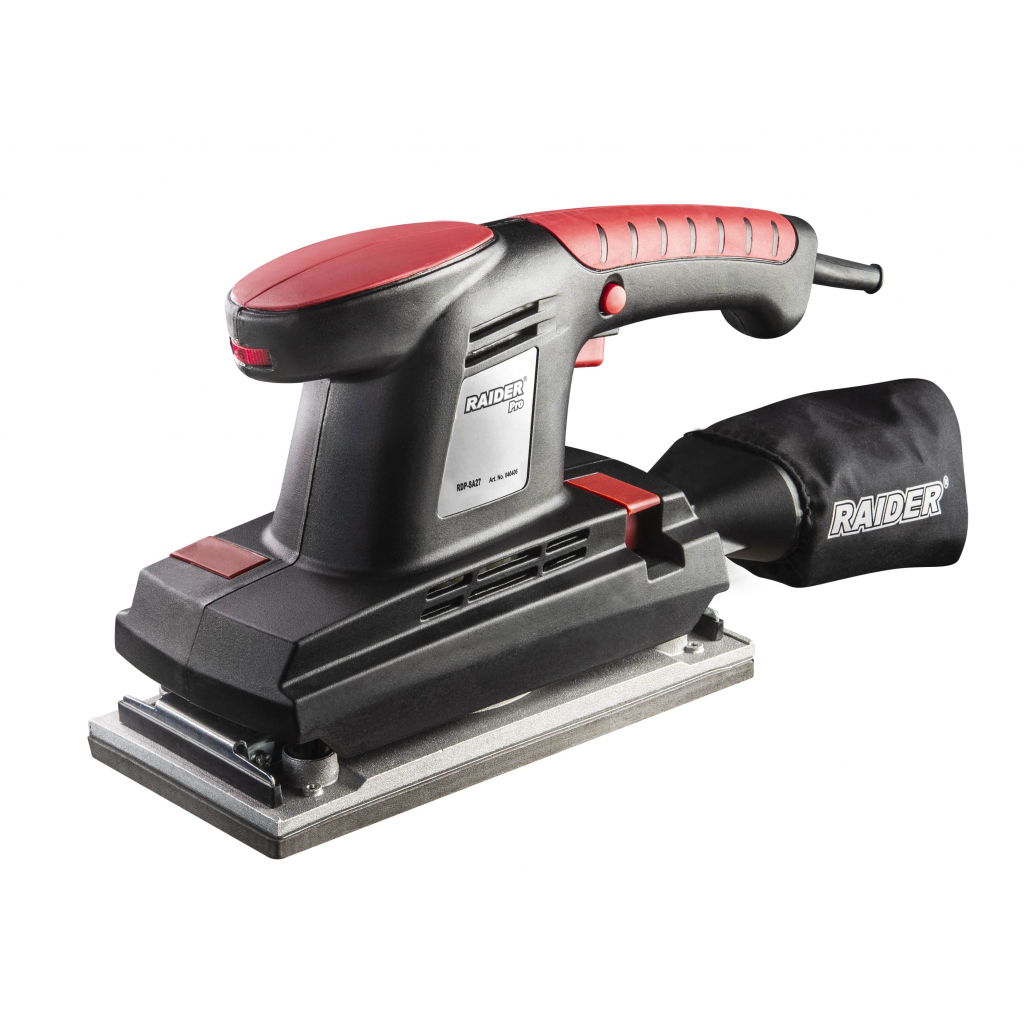 Електрически виброшлайф Raider RDP-SA27, BLACK EDITION, 380 W, 115х230 мм - от Etools.bg Електрически виброшлайф Raider RDP-SA27, BLACK EDITION, 380 W, 115х230 мм