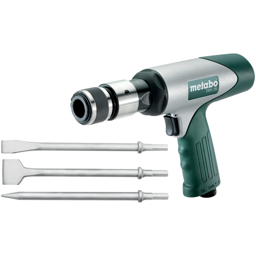 Пневматичен чук Metabo DMH 290 Set, 6.2 бара - от Etools.bg Пневматичен чук Metabo DMH 290 Set, 6.2 бара