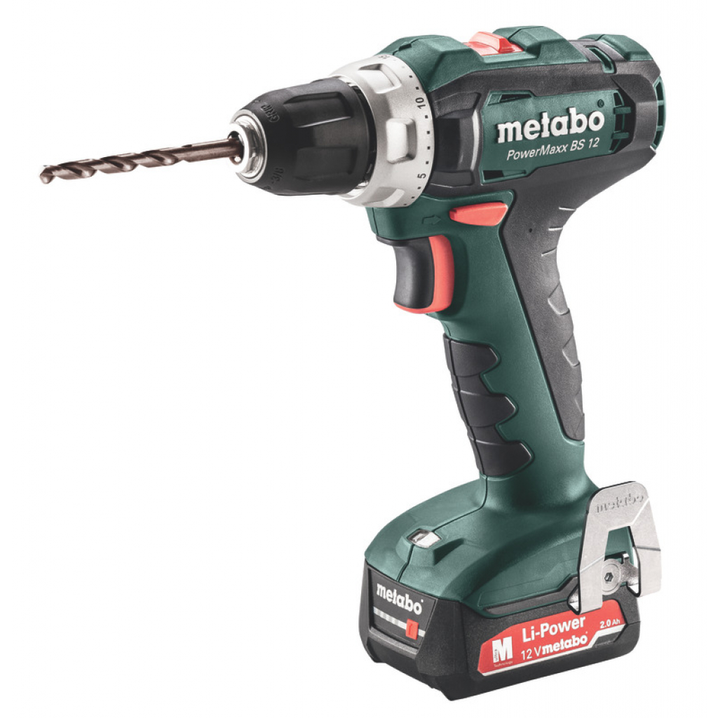 Акумулаторен винтоверт Metabo POWERMAXX BS, 12 V, 2x2 Ah, 40 Nm - от Etools.bg Акумулаторен винтоверт Metabo POWERMAXX BS, 12 V, 2x2 Ah, 40 Nm