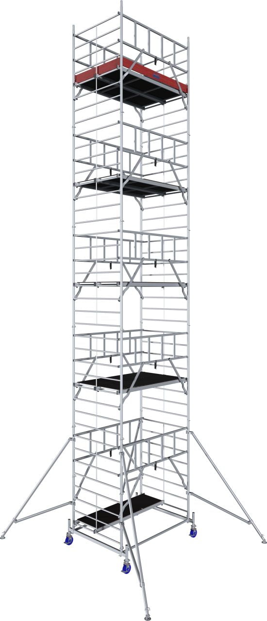 Мобилно алуминиево скеле Krause Pro Tec XXL, 11.3 м работна височина (12945181)
