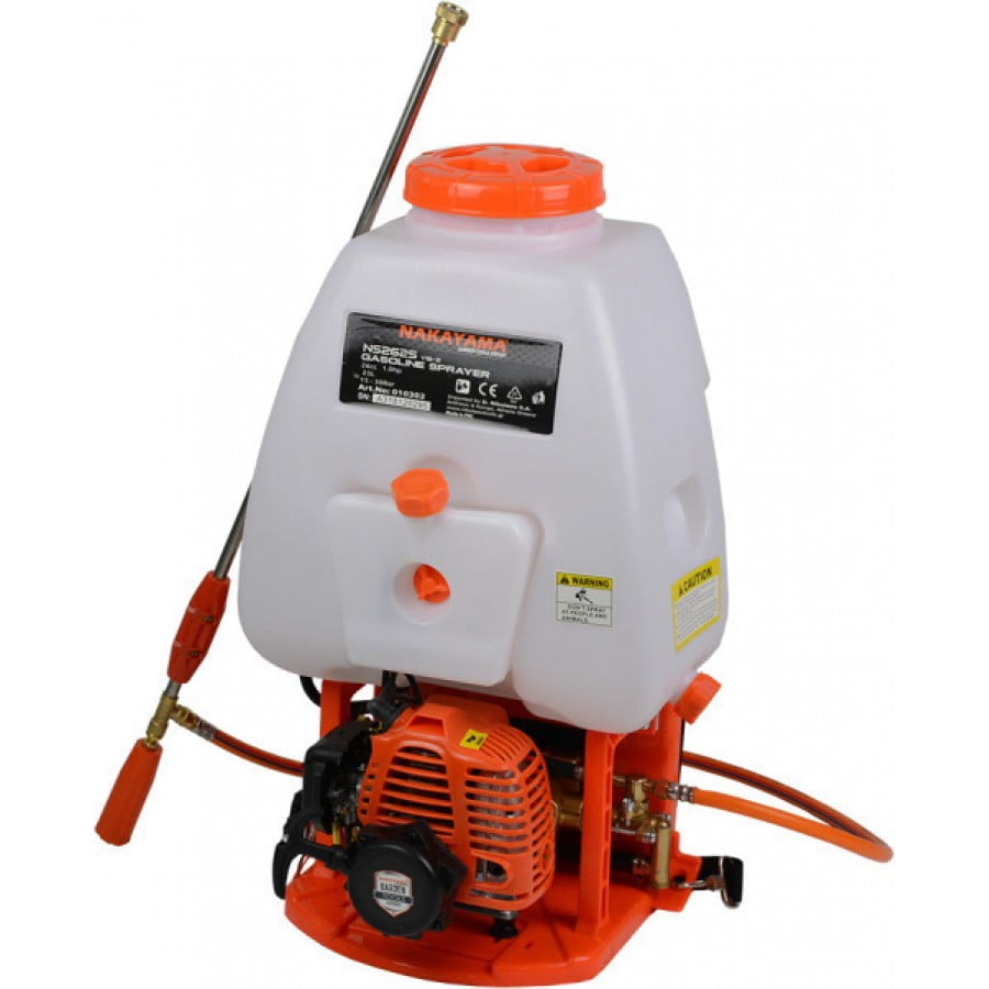 Бензинова пръскачка Nakayama NS2635, 1 к.с, 25 л (032854) - от Etools.bg Бензинова пръскачка Nakayama NS2635, 1 к.с, 25 л (032854)