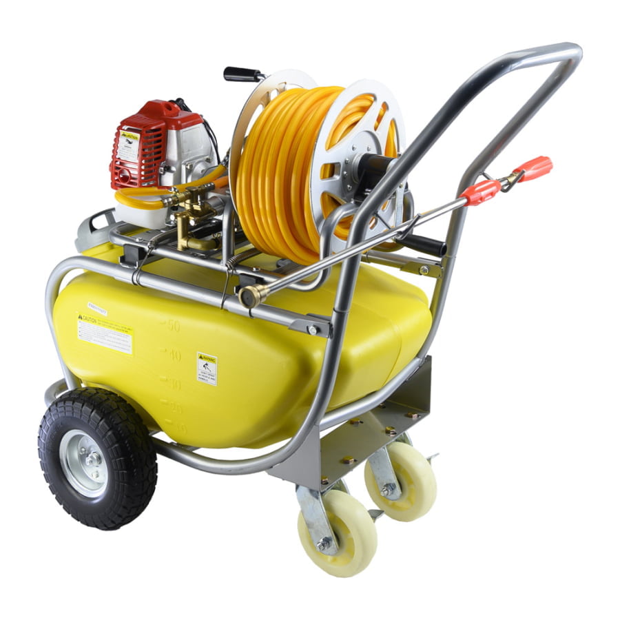 Мобилна бензинова пръскачка Nakayama Pro NS5210, 26 см³, 30 м, 50 л (032908) - от Etools.bg Мобилна бензинова пръскачка Nakayama Pro NS5210, 26 см³, 30 м, 50 л (032908)