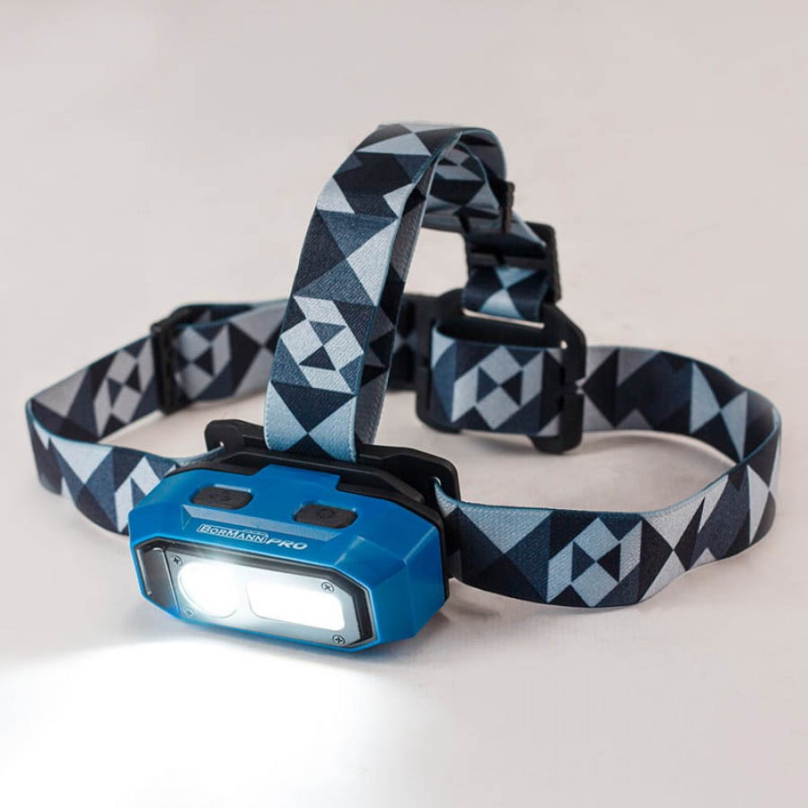 Акумулаторен LED челник Bormann Pro BPR6065, 3.7 V, 1000 lm (035558)