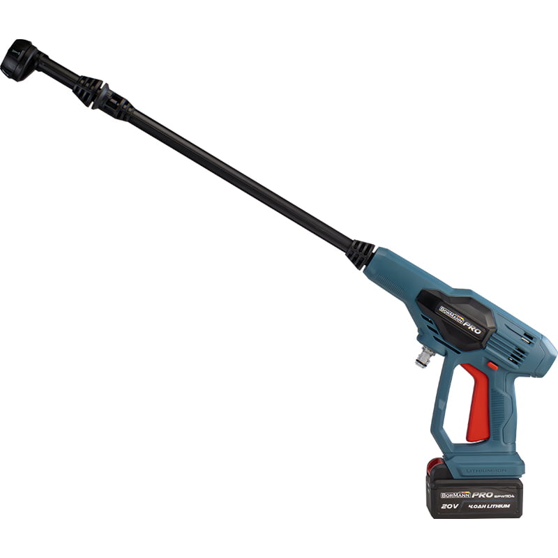 Акумулаторна водоструйка Bormann Pro BPW1100, 20 V, 4 Ah, 25 бара, 180 л/ч (070481)