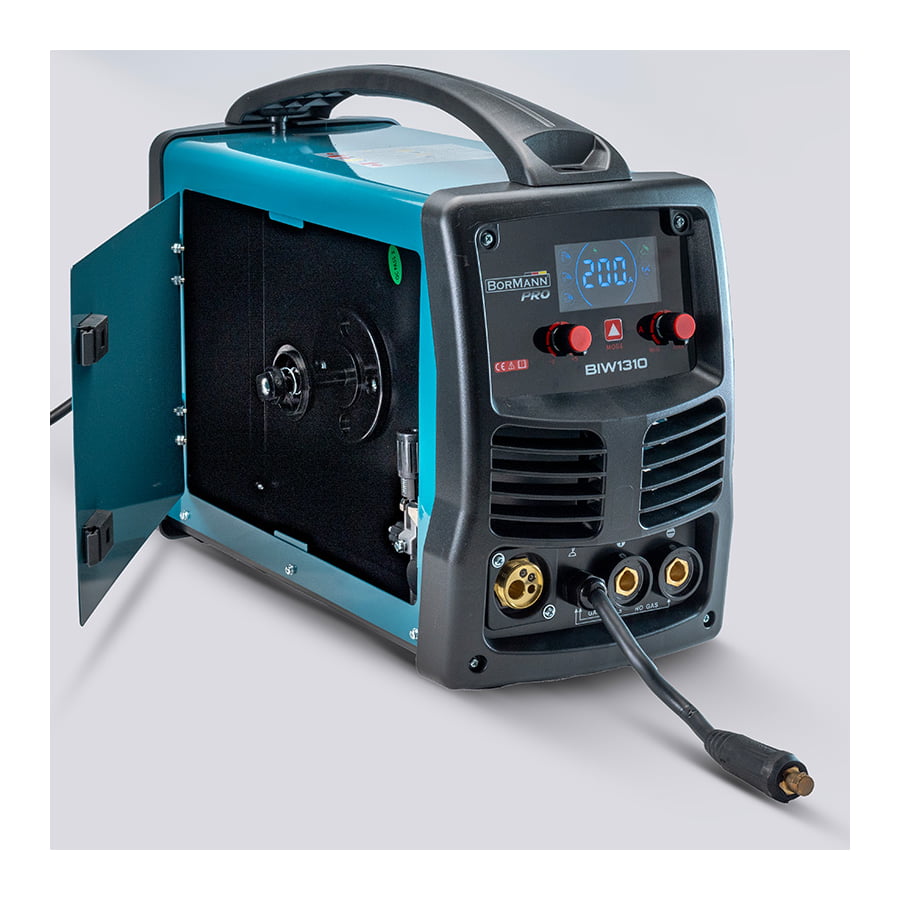 Инверторен телоподаващ апарат с аксесоари Bormann Pro BIW1310, MIG/MAG, MMA, LIFT TIG, 230 V, 200 A (061991)