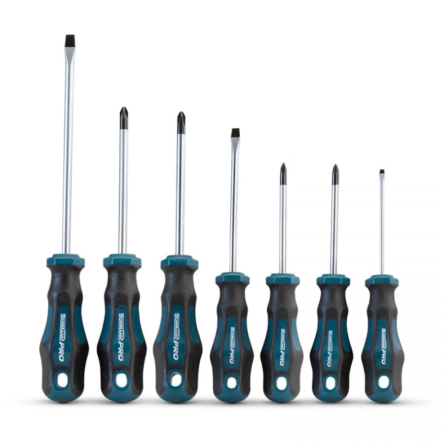 Комплект отвертки Bormann Pro BHT7102, 7 броя (046219)