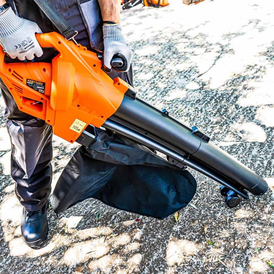 Електрически листосъбирач Nakayama EB3500, 3000 W, 792 м³/час, 35 л (020356) - от Etools.bg Електрически листосъбирач Nakayama EB3500, 3000 W, 792 м³/час, 35 л (020356)