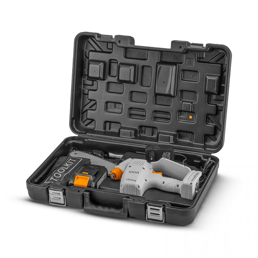 Акумулаторна безчеткова кастрачка Nakayama Pro EC1550, 21 V, 4 Ah, 20 см (055655)
