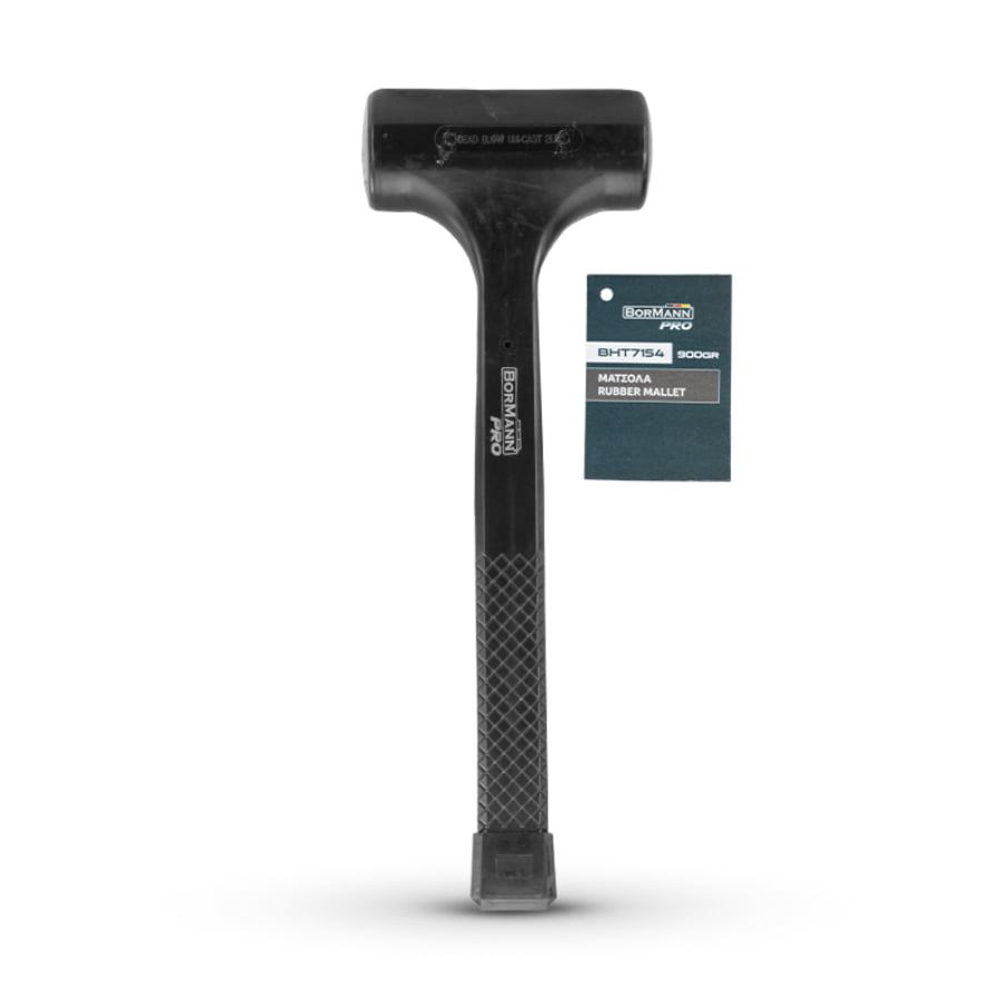 Гумен чук Bormann Pro BHT7154, 900 г (047032) - от Etools.bg Гумен чук Bormann Pro BHT7154, 900 г (047032)