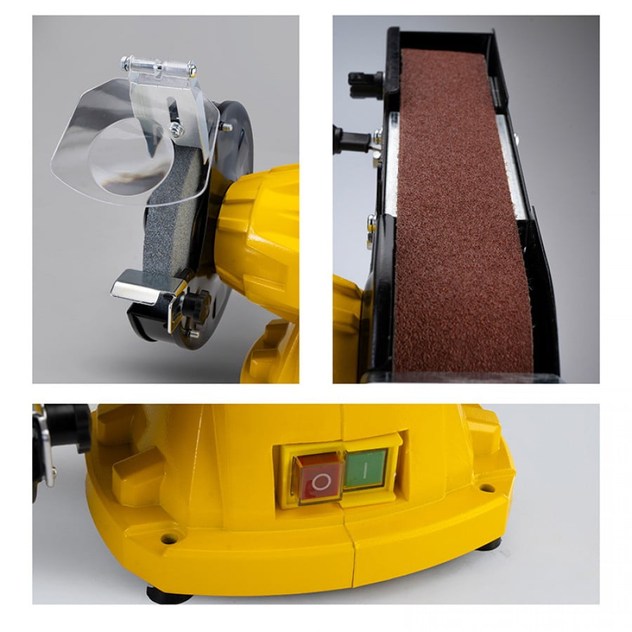 Електрически лентов и дисков шмиргел Bormann LITE BDT1520, 350 W, 150 мм, 686 мм (053859)