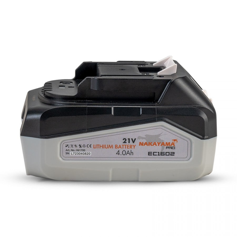 Акумулаторна батерия Nakayama Pro EC1602, 21 V, 4 Ah (061700) - от Etools.bg Акумулаторна батерия Nakayama Pro EC1602, 21 V, 4 Ah (061700)
