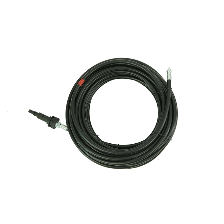 Маркуч за водоструйка за отпушване на канали Bormann Pro BPW1002, 7 м (063506) - от Etools.bg Маркуч за водоструйка за отпушване на канали Bormann Pro BPW1002, 7 м (063506)