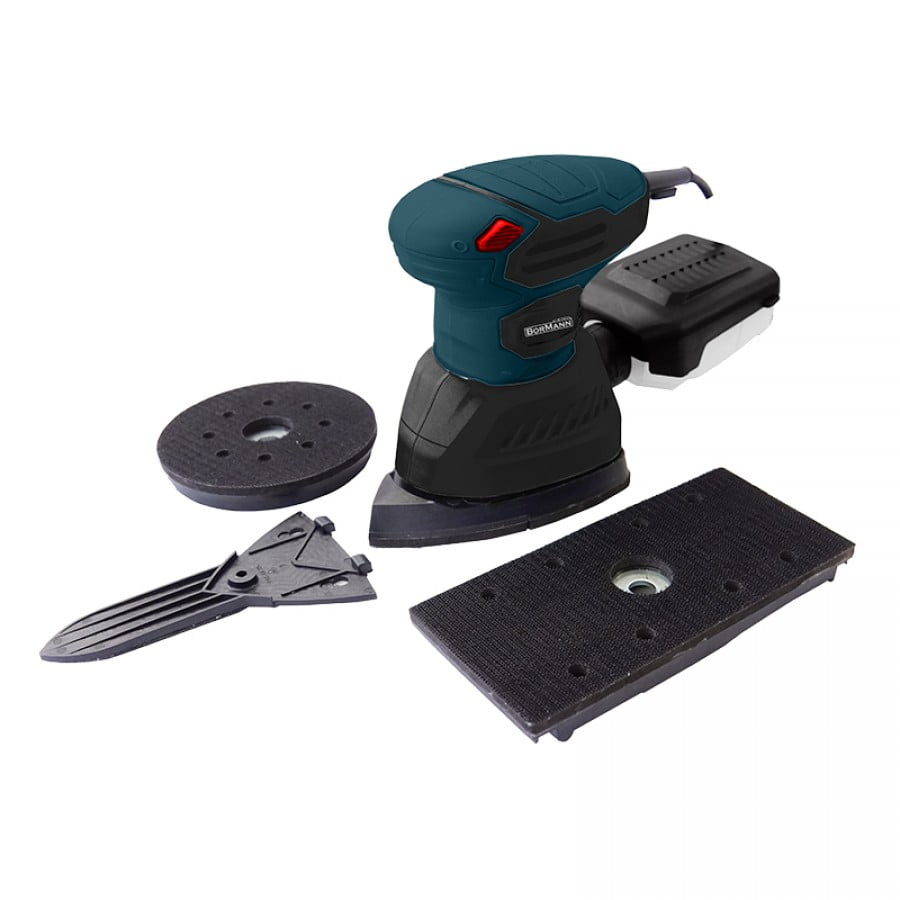 Електрически ексцентършлайф Bormann BSS2300, 220 W, 140x140x100 мм (042648) - от Etools.bg Електрически ексцентършлайф Bormann BSS2300, 220 W, 140x140x100 мм (042648)