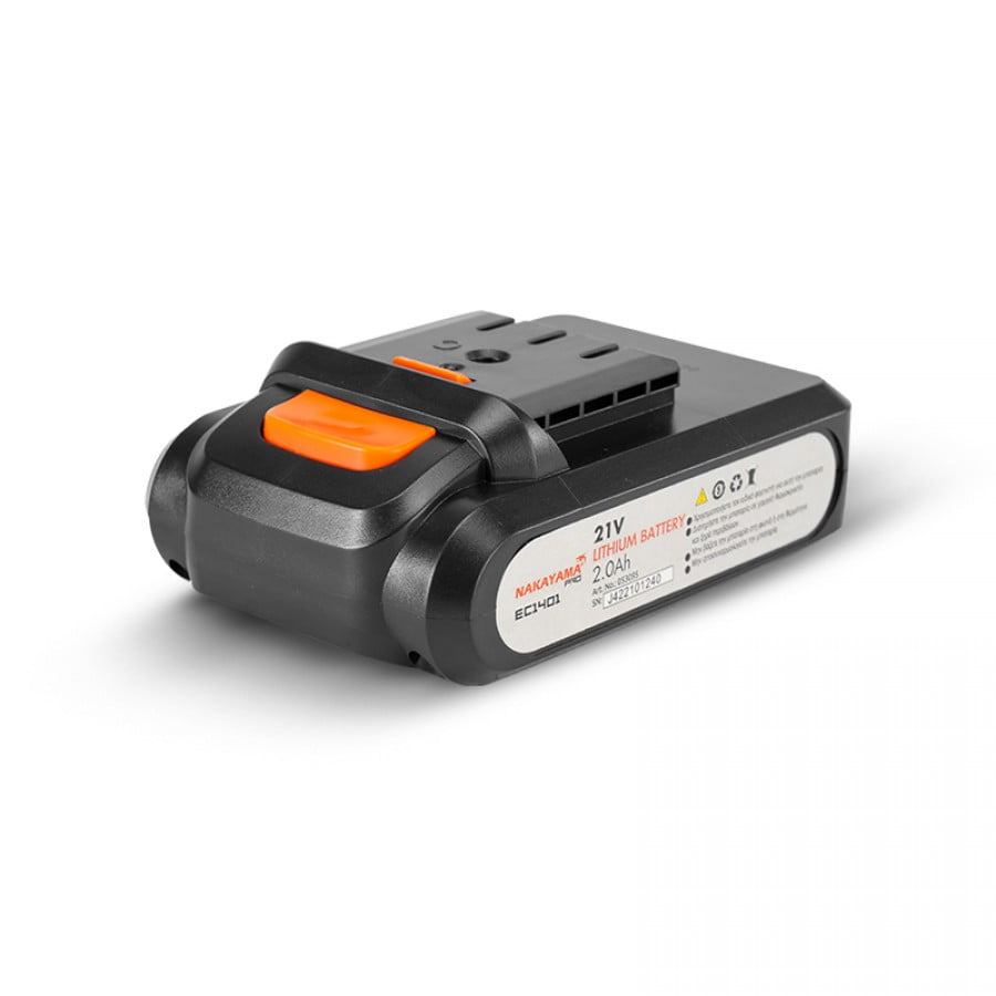 Акумулаторна батерия Nakayama Pro EC1401, 21 V, 2 Ah (053095) - от Etools.bg Акумулаторна батерия Nakayama Pro EC1401, 21 V, 2 Ah (053095)