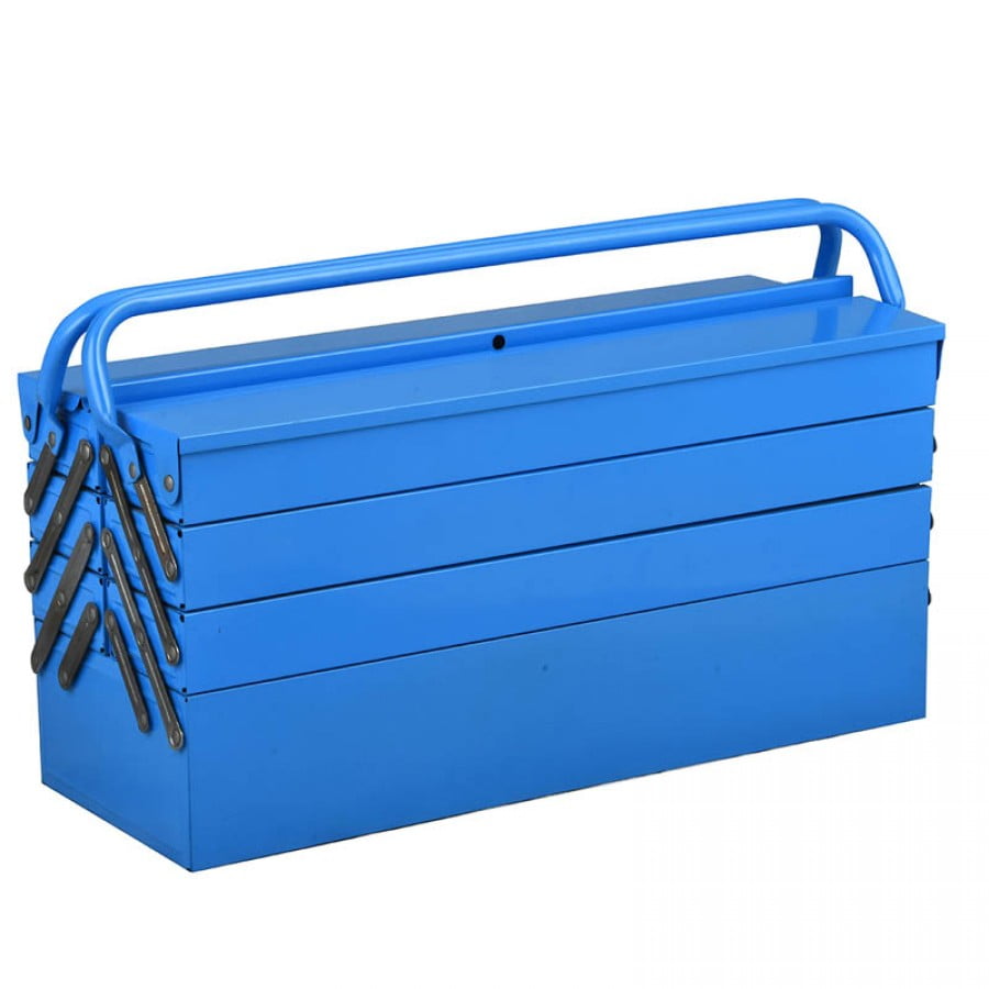 Метален куфар за инструменти Bormann Pro BTB1070, 53х20х25 см (028529) - от Etools.bg Метален куфар за инструменти Bormann Pro BTB1070, 53х20х25 см (028529)