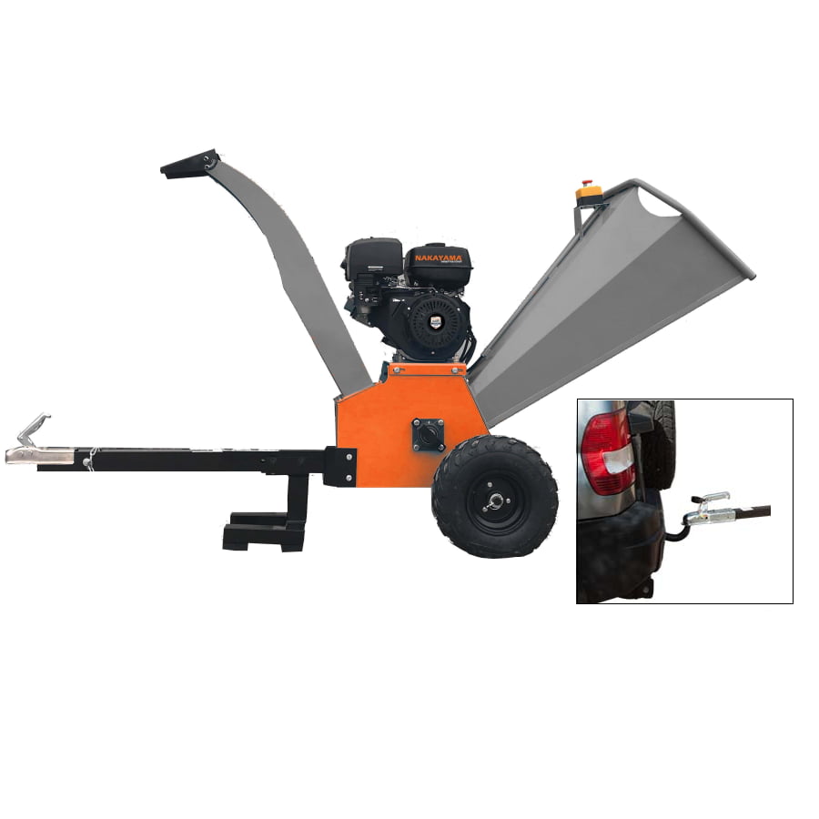 Бензинова дробилка за клони Nakayama Pro GS9600, 15 к.с, 120 мм (029175)