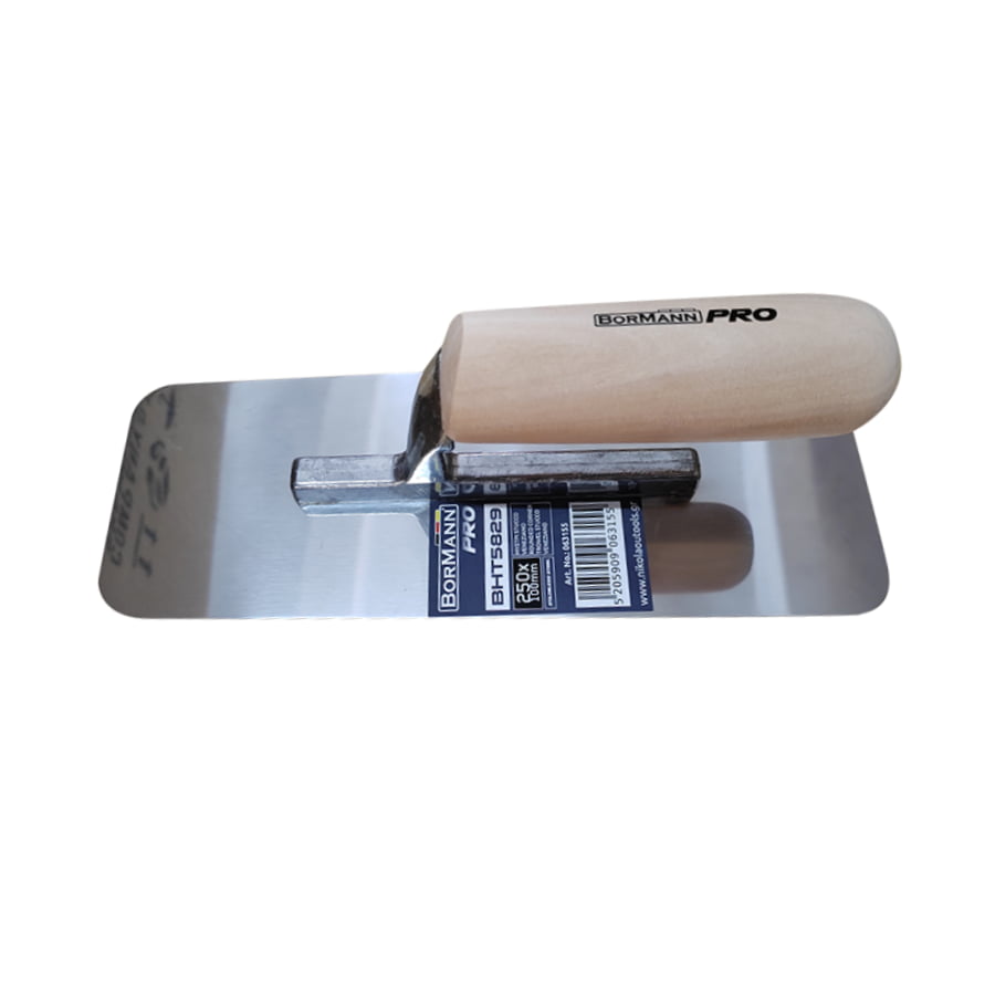 Маламашка Bormann Pro BHT5829, INOX, 250x100х85 мм (063155)
