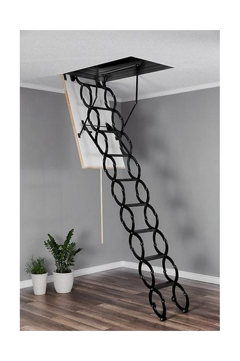 Стълба капандура Oman Flex Termo Metal Box, 100x70 см, до 2.90 м (20010036)