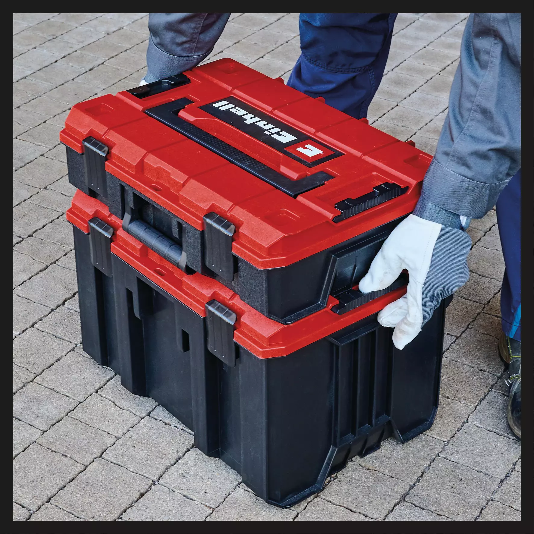 Системен куфар, част от E-Case System Einhell, 44.4 х 33 х 29.5 см (4540021) - от Etools.bg Системен куфар, част от E-Case System Einhell, 44.4 х 33 х 29.5 см (4540021)