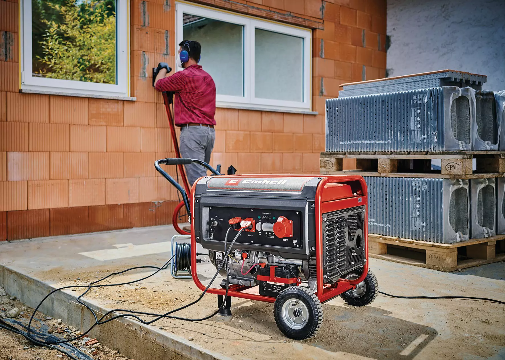 Бензинов генератор Einhell TC-PG 65/E5 , 6500 W (4152610)