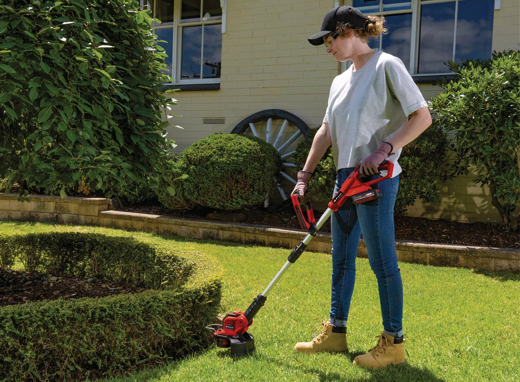 Акумулаторен тример Einhell GE-CT 18/28 Li TC-Solo, 18 V, 28 см, без батерии и зарядно устройство (3411212)