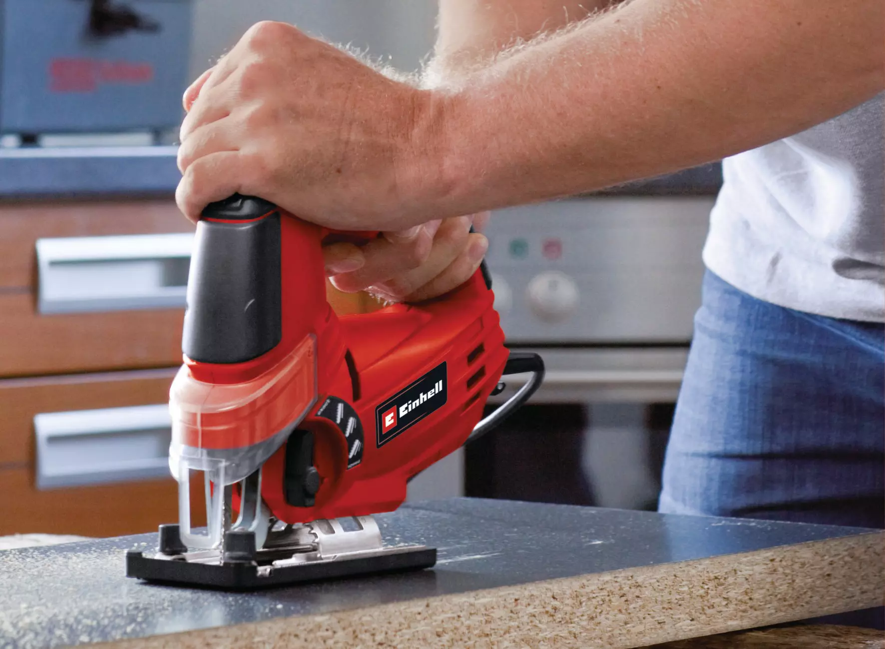 Електрически прободен трион Einhell TH-JS 85, 620 W (4321140) - от Etools.bg Електрически прободен трион Einhell TH-JS 85, 620 W (4321140)