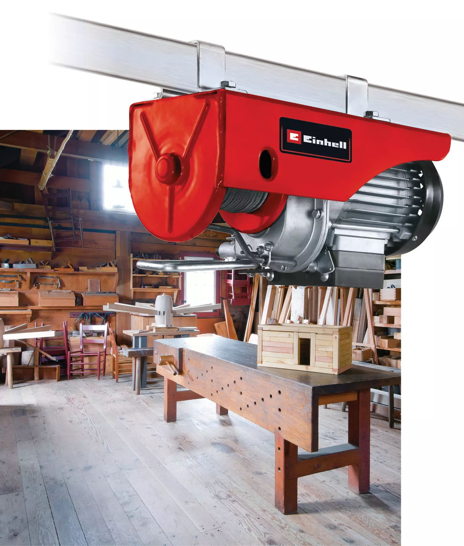 Телфер Einhell TC-EH 250, 500 W, до 250 кг (2255130)