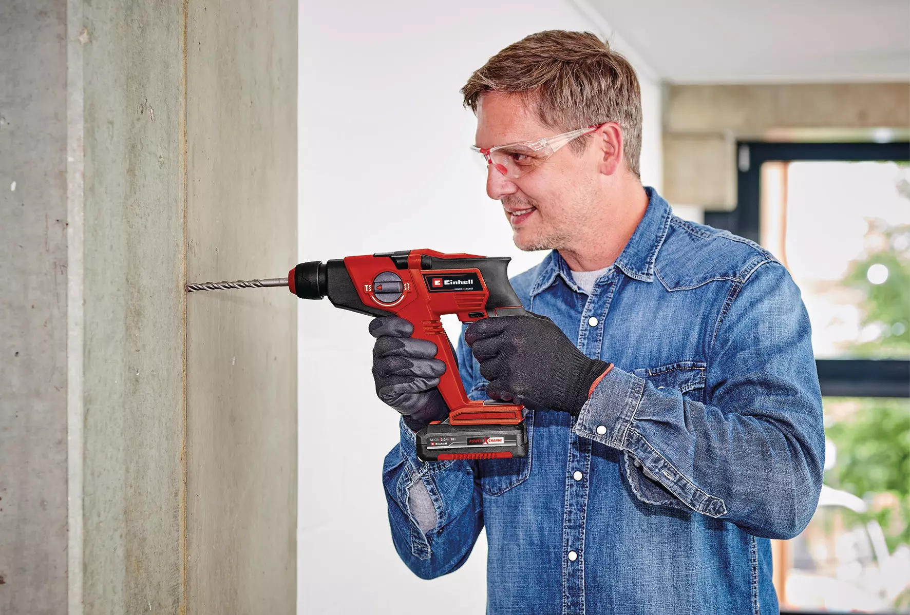 Акумулаторен перфоратор Einhell TE-HD 18/12 Li Solo, 18 V (4513970)