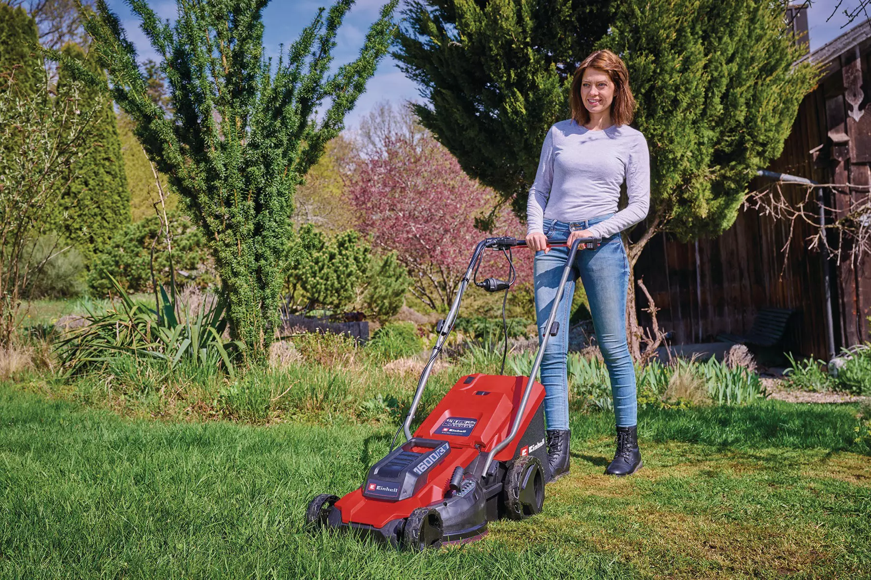 Електрическа косачка Einhell GC-EM 1600/37, 1600 W, 37 см, 38 л (3400080)