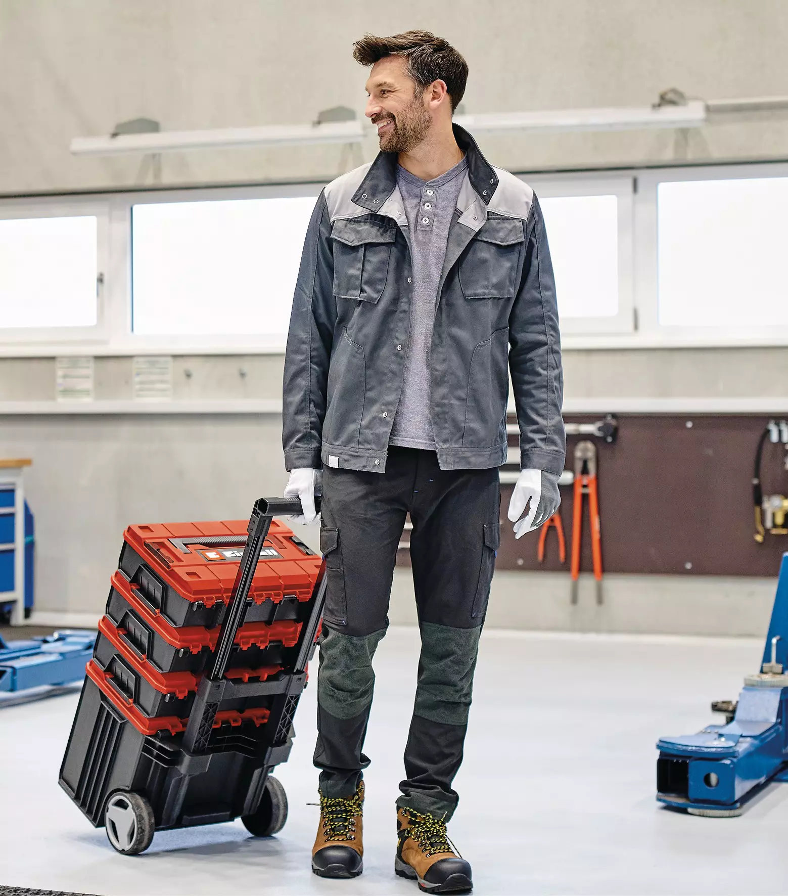Куфар за инструменти Einhell E-Case Tower (4540015) - от Etools.bg Куфар за инструменти Einhell E-Case Tower (4540015)