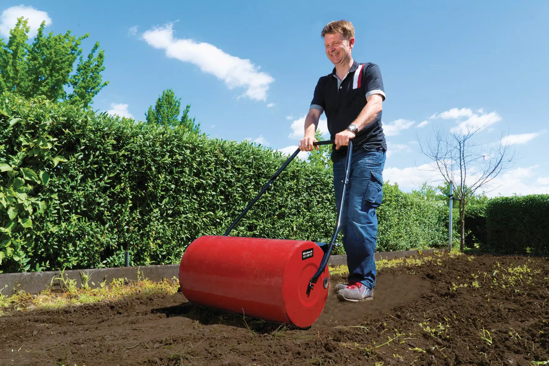 Градински валяк Einhell GC-GR 57, 57 см (3415302) - от Etools.bg Градински валяк Einhell GC-GR 57, 57 см (3415302)