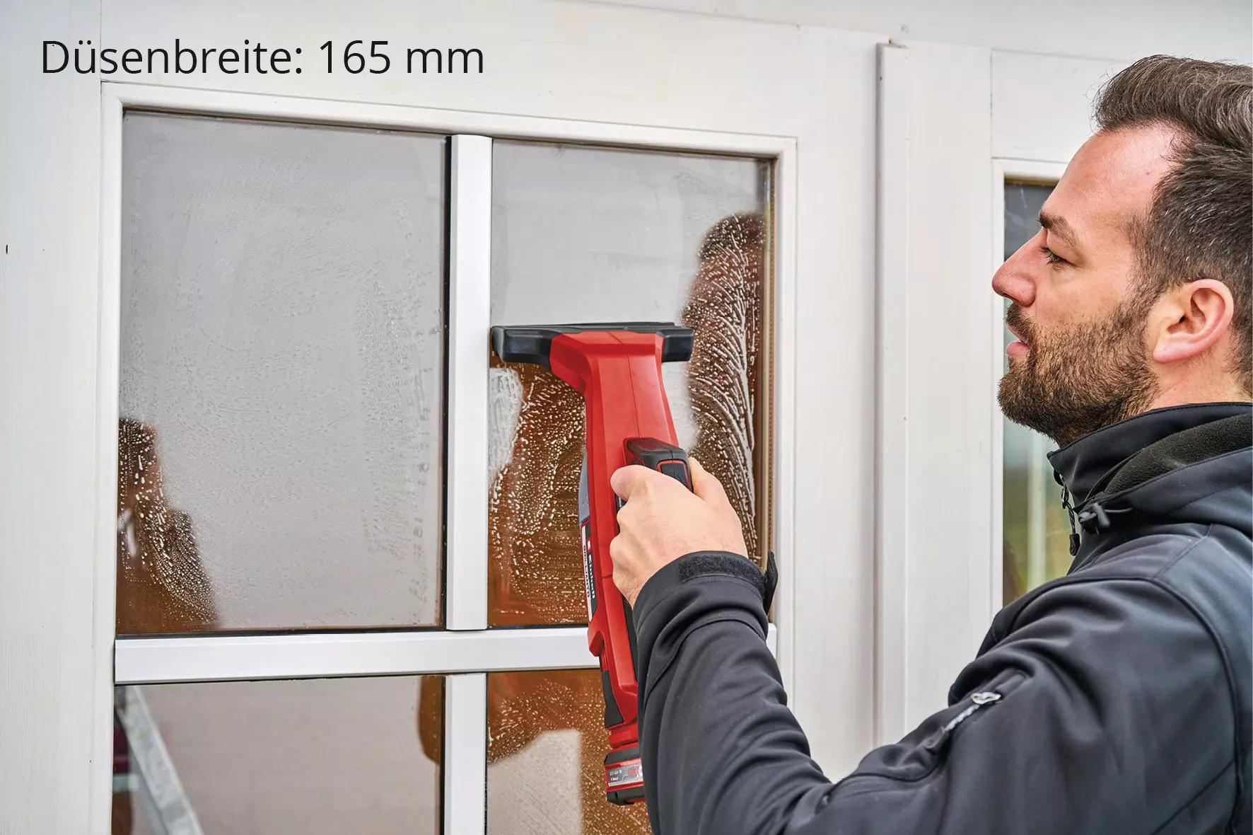 Комплект от 2 бр. дюзи Brillianto за миене на прозорци Einhell, 165-350 мм (3437102)