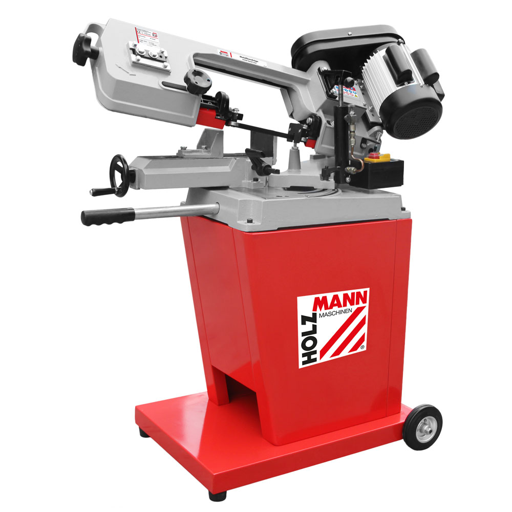 Електрическа лентова машина за рязане на метал Holzmann BS128HDR, 400 V, 550 W - от Etools.bg Електрическа лентова машина за рязане на метал Holzmann BS128HDR, 400 V, 550 W
