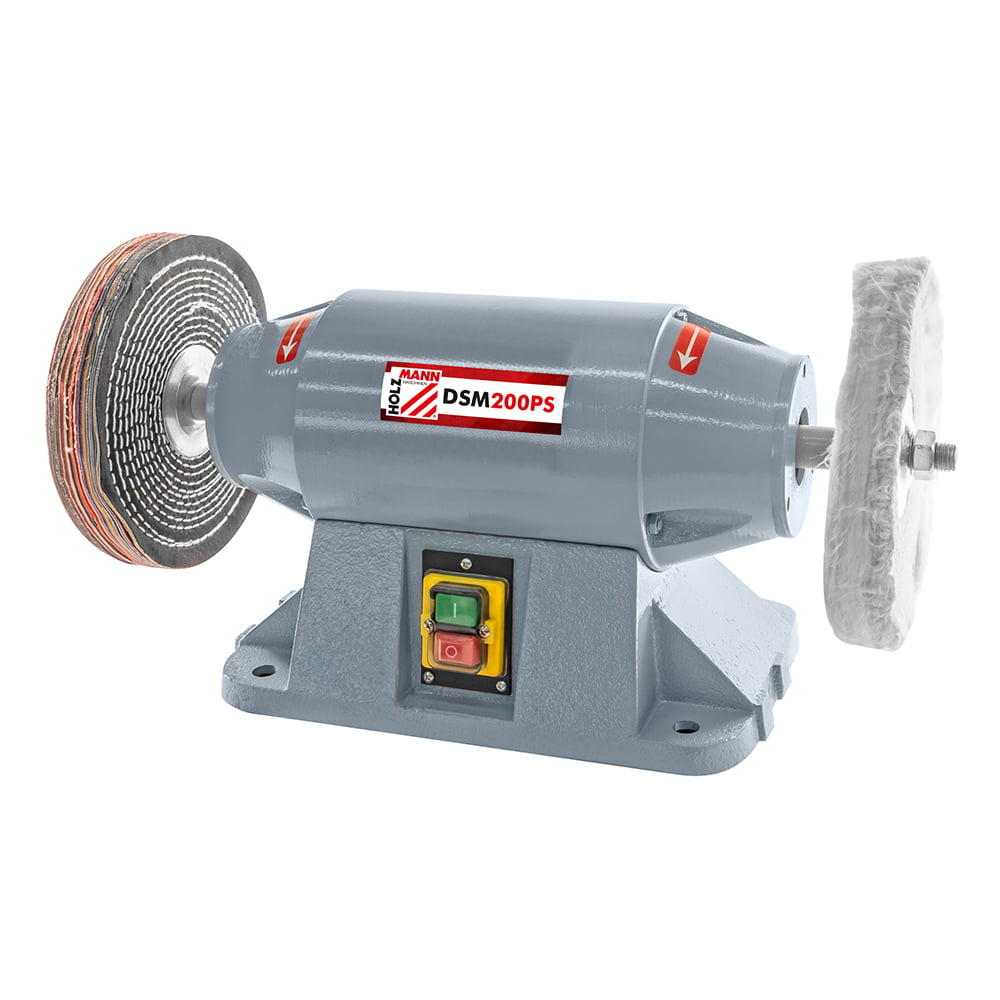 Електрическа настолна полираща машина Holzmann DSM200PS, 400 V, 900 W, 200 x 25 x 16 мм - от Etools.bg Електрическа настолна полираща машина Holzmann DSM200PS, 400 V, 900 W, 200 x 25 x 16 мм